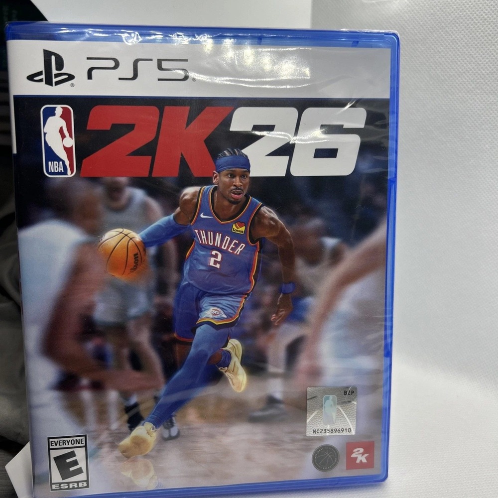 NBA 2K26 Sony PlayStation 5 PS5 Basketball Video Game Shai no manual